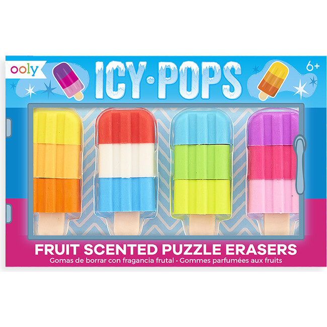 Icy Pops Scented Erasers