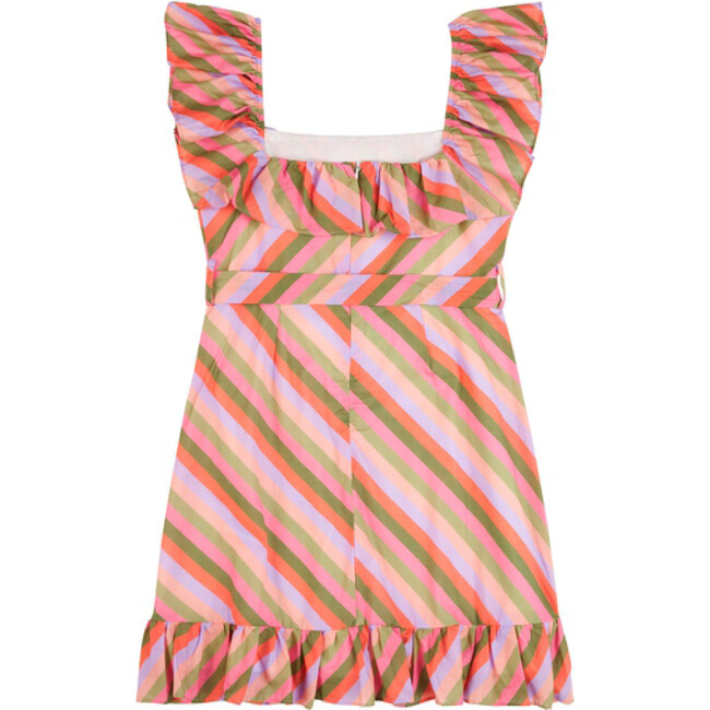 Briony Mini Cotton Dress, Stripe - Dresses - 3