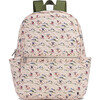 Kane Ski Print Backpack, Beige - Backpacks - 1 - thumbnail