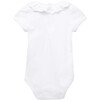 Katie Anglaise Body Short-Sleeved, White - Onesies - 2