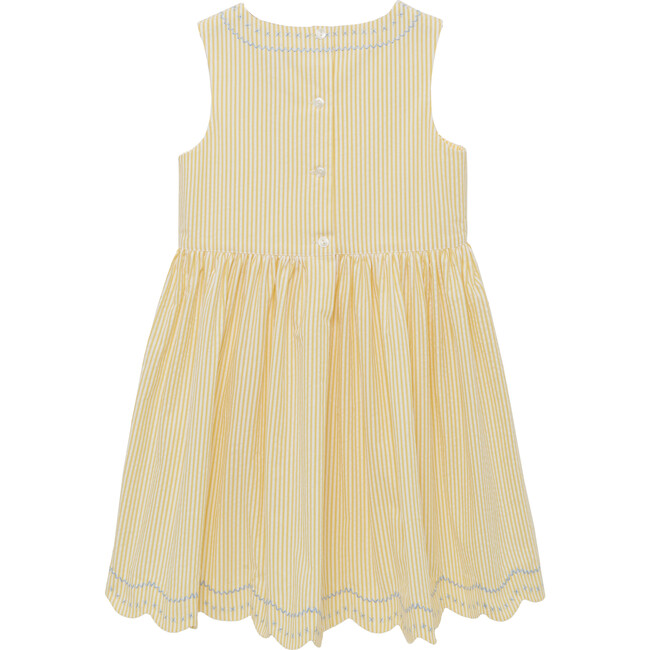 Molly Dress, Yellow Stripe - Dresses - 3