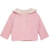 Teddy Coat,  Pale Pink - Cardigans - 1 - thumbnail