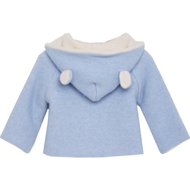 Teddy Coat, Pale Blue - Cardigans - 3