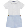 The Ruper Set, Pale Blue & White - Two Pieces - 1 - thumbnail