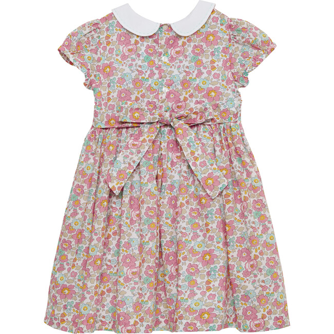 Liberty Coral Betsy Dress, Coral Betsy - Trotters London Dresses ...
