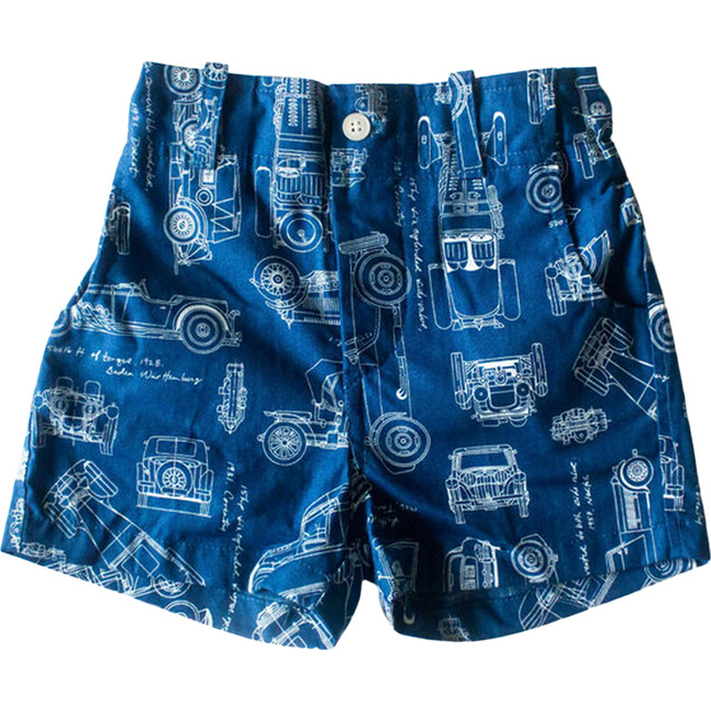 Shorts, Under the Hood Print - Shorts - 1