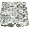 Shorts, Palm Tree Print - Shorts - 1 - thumbnail