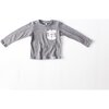 Long Sleeve Tee, Grey Beatnik - Tees - 1 - thumbnail