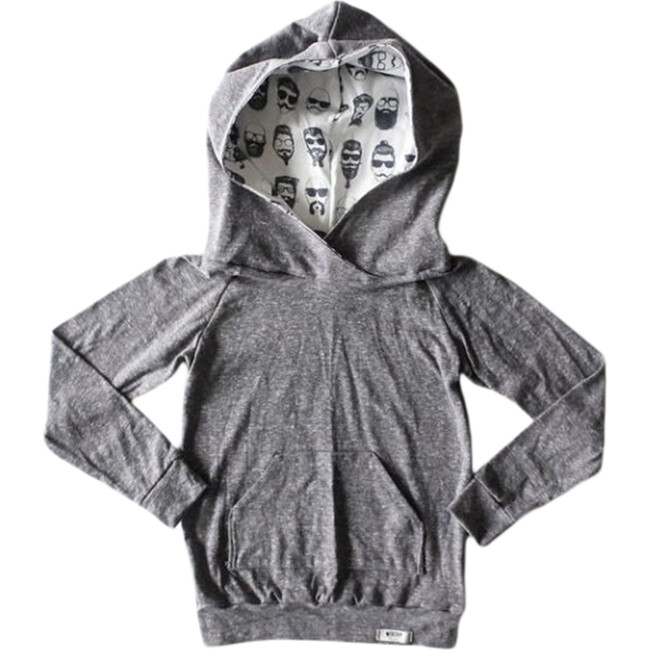 Hoodie, Grey Beatnik - Sweatshirts - 1