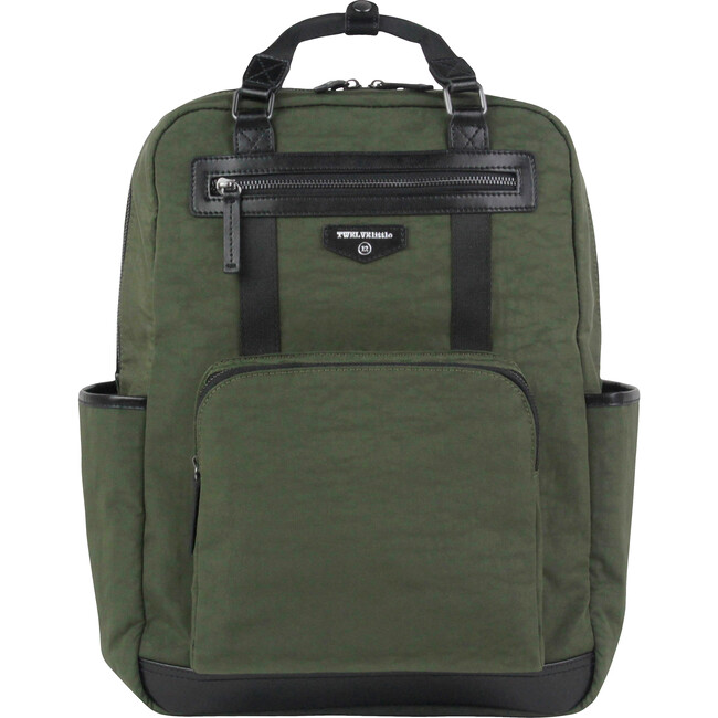 Unisex Courage Diaper Backpack, Olive - Diaper Bags - 1