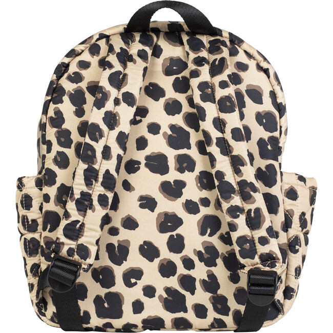 Quilted Little Companion Backpack, Leopard Print - Backpacks - 5