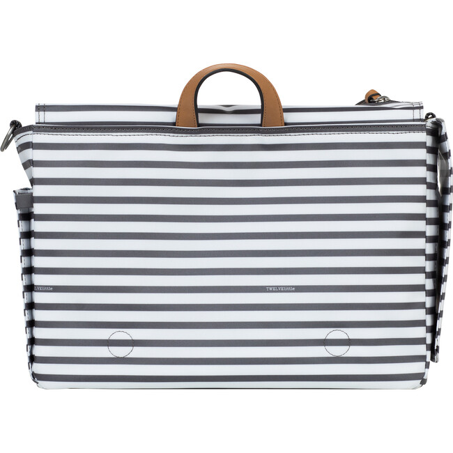 On-The-Go Stoller Caddy, Grey Stripe - Diaper Bags - 6