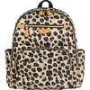 Quilted Companion Diaper Backpack, Leopard - Diaper Bags - 1 - thumbnail