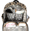 Quilted Companion Diaper Backpack, Leopard - Diaper Bags - 2 - thumbnail