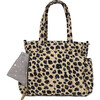Quilted Carry Love Diaper Tote, Leopard - Diaper Bags - 3