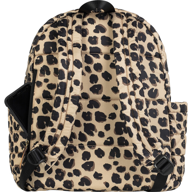 Quilted Companion Diaper Backpack, Leopard - Diaper Bags - 3