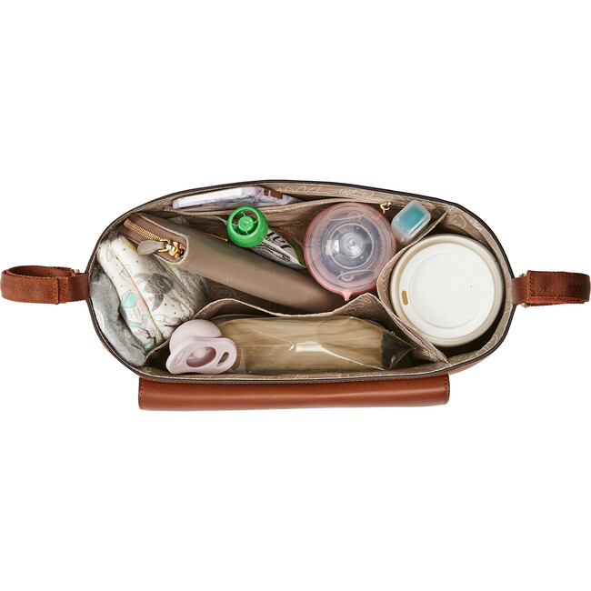 Peek-A-Boo Stroller Caddy, Mauve - Stroller Accessories - 7