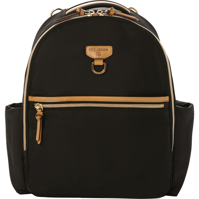 Midi Go Backpack Black/Tan - Diaper Bags - 1