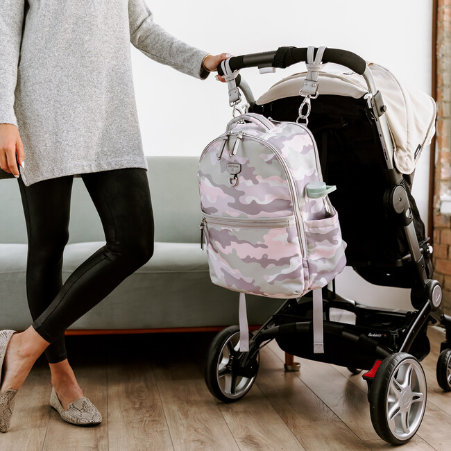 On The Go Backpack Blush Camo - Diaper Bags - 6