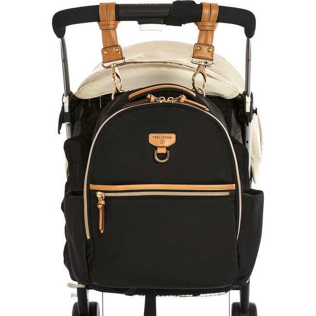 Midi Go Backpack Black/Tan - Diaper Bags - 6