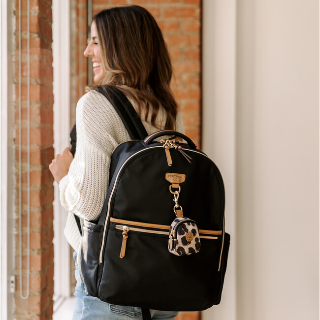 On The Go Backpack Black/Tan - Diaper Bags - 5