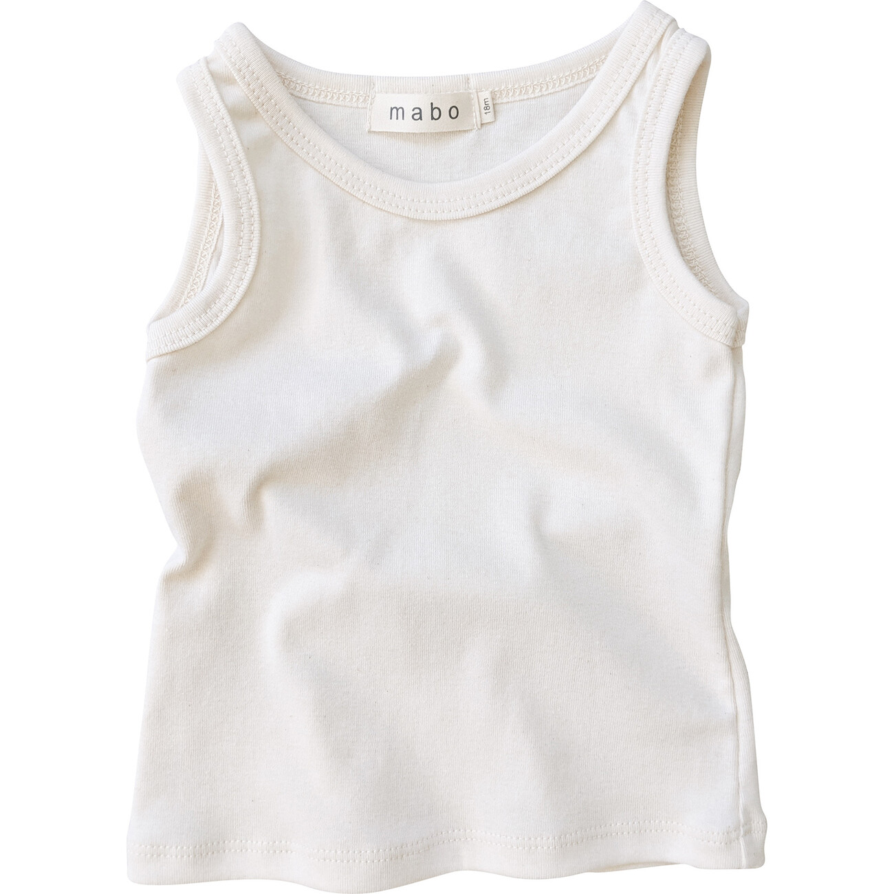 Organic cotton tank top, Micha - Natural | B-LIGHT - Organic Clothing