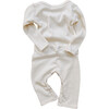 Organic Cotton Long John, Natural - Pajamas - 2