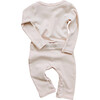 Organic Cotton Long John, Blush - Pajamas - 2