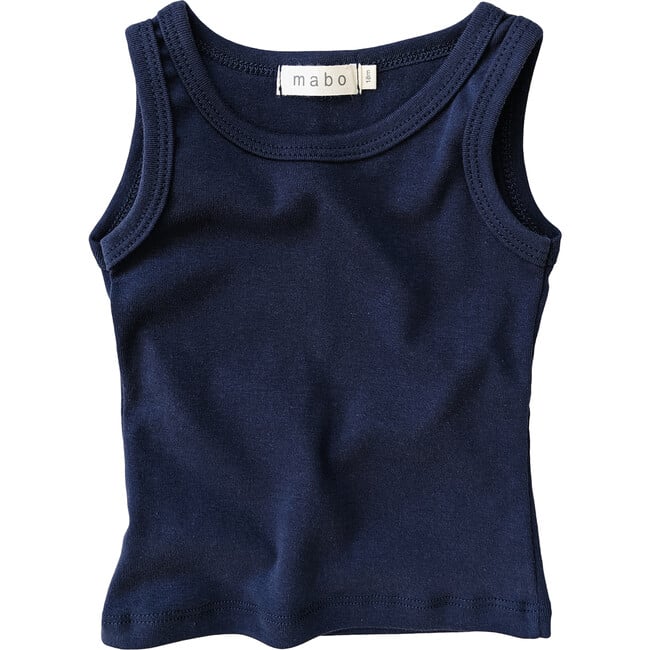 Organic Cotton Tank Top, Midnight
