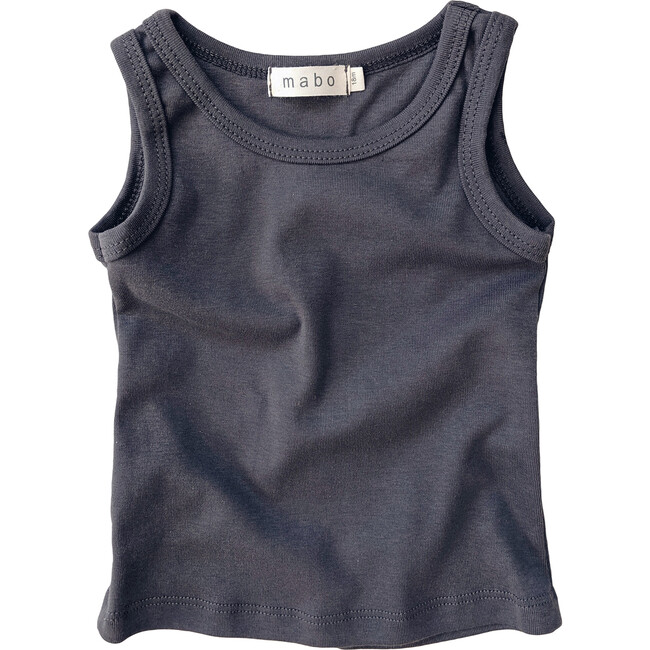 Organic Cotton Tank Top, Graphite