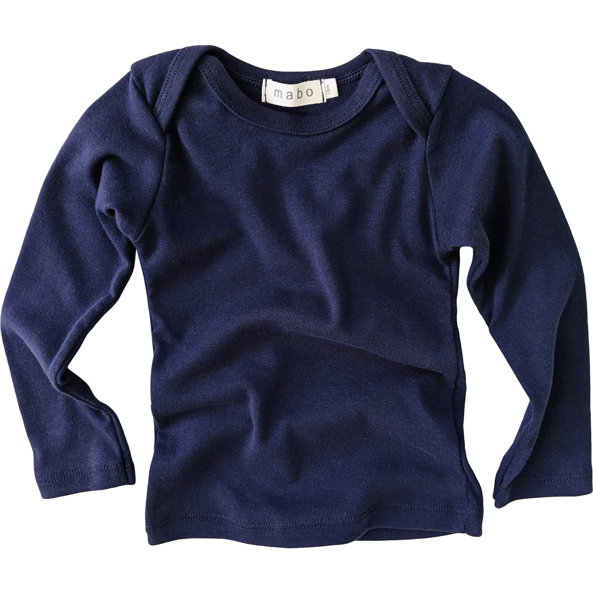 Organic Cotton Lap Tee, Midnight - Tees - 1