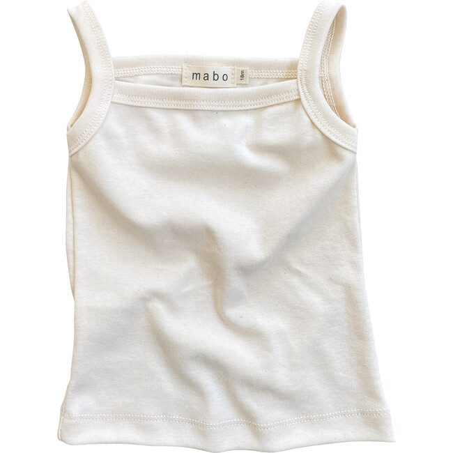 Organic Cotton Camisole, Natural - Tees - 1