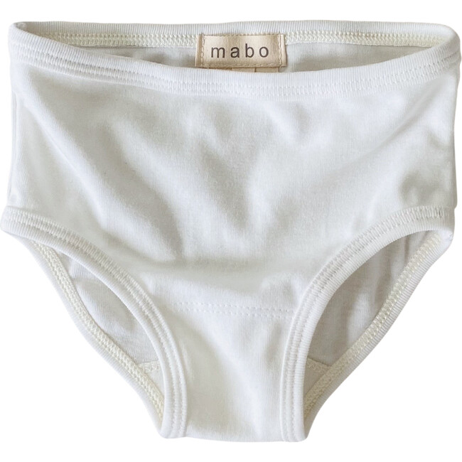Organic Cotton Basic Underwear, Bright White