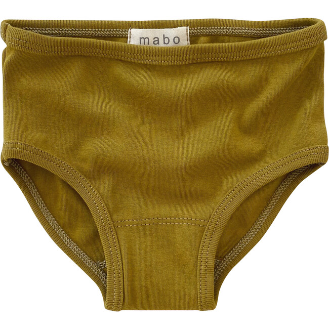 Organic Cotton Basic Underwear, Chartreuse