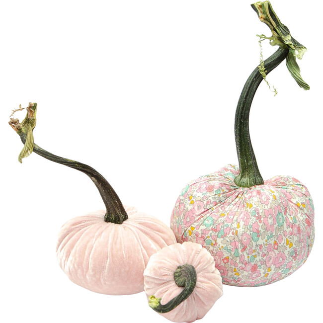 Liberty Pumpkin Trio, Pink Floral