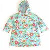 Raincoat Shell, Blue Floral - Raincoats - 1 - thumbnail