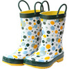 Rain Boots, Multi Dot - Boots - 1 - thumbnail