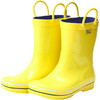 Rain Boots, Solid Yellow - Boots - 1 - thumbnail