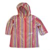 Raincoat Shell, Pink Stripe - Raincoats - 1 - thumbnail
