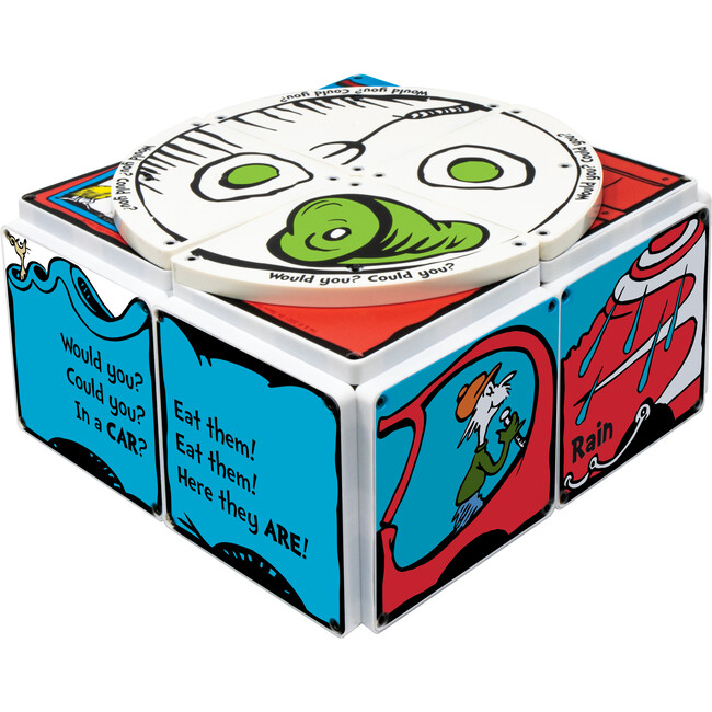 Dr. Seuss Green Eggs and Ham Magna-Tiles Structure Set - Magnetic Tiles - 4