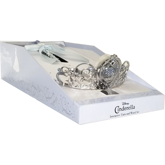 Disney Cinderella Limited Edition Light Up Wand and Tiara Accessory Set
