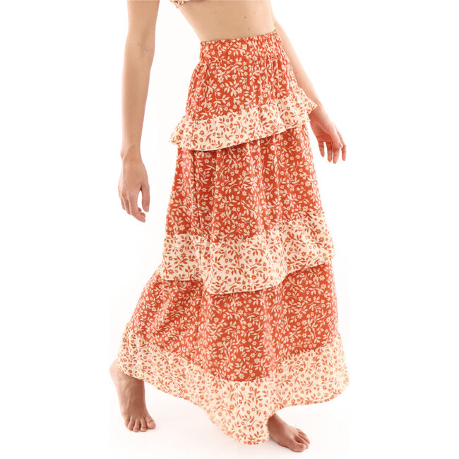 Women's Maria Iran Skirt, Orange