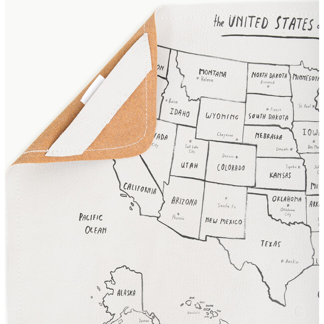 Midi + Mat, USA Map