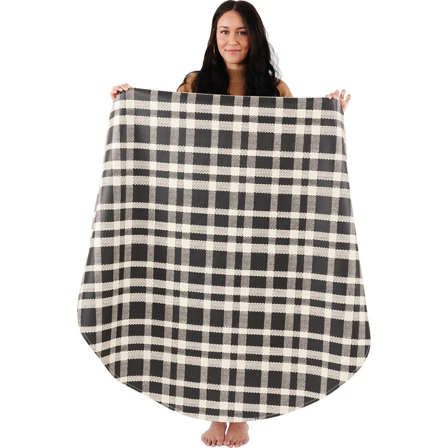 Midi Circle Mat, Onyx