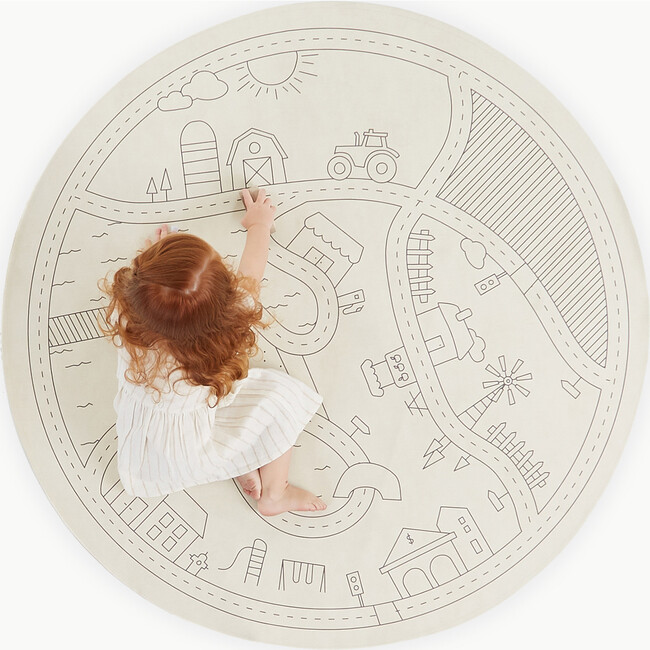 Midi Circle Mat, AJJ Homestead
