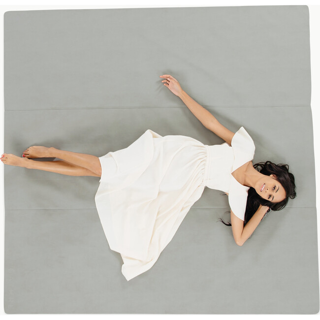 Square Maxi Mat, Pewter - Playmats - 2
