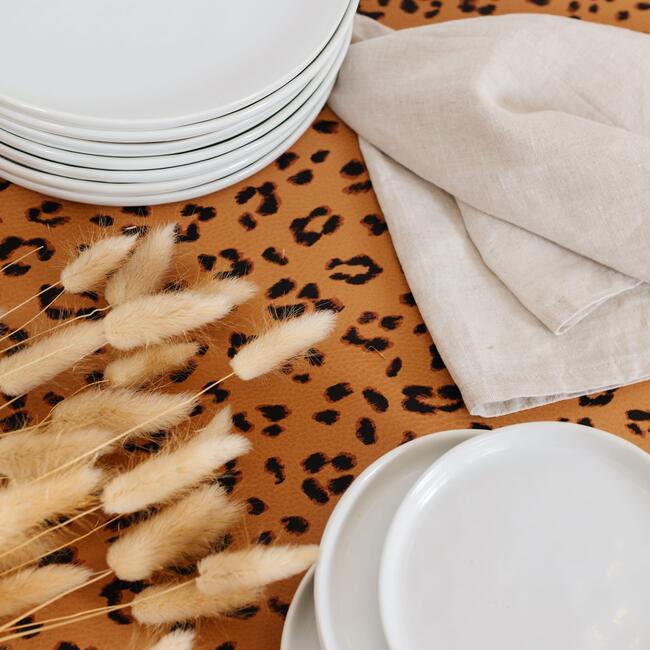 Tablecloth, Leopard - Tabletop - 2