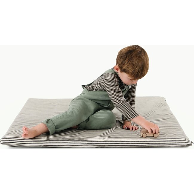 Padded Mini Mat, Stone Stripe - Playmats - 4