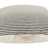 Mini Square Floor Cushion, Stone Stripe - Kids Seating - 1 - thumbnail