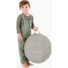 Mini Circle Floor Cushion, Stone Stripe - Kids Seating - 2